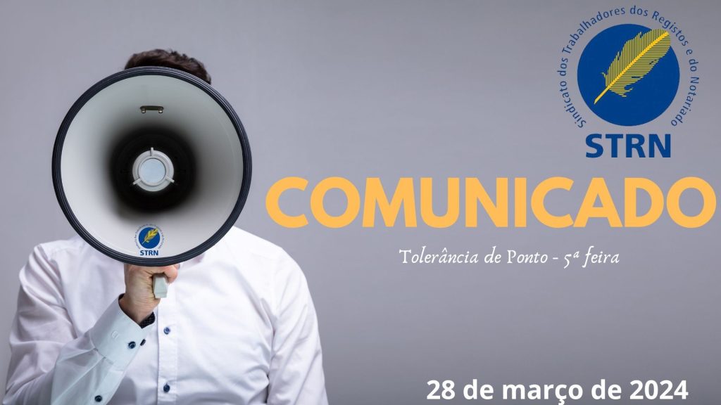 Tolerância de Ponto – 5ª feira