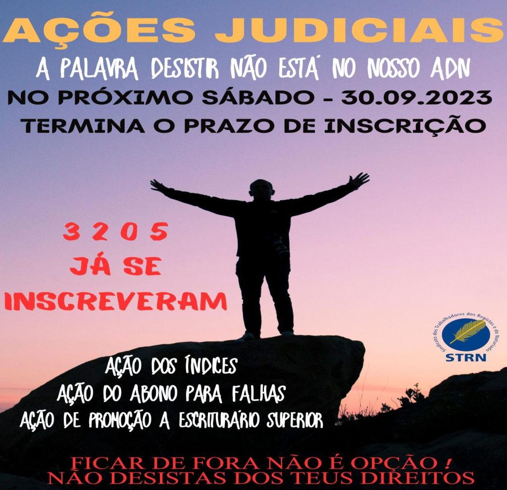 Ações Judiciais – 27.09.2023