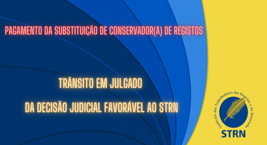Pagamento da Substituição de Conservador(a) de Registos